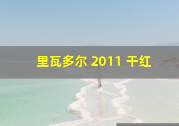 里瓦多尔 2011 干红